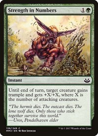Strength in Numbers, Modern Masters 2017