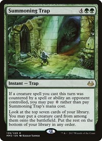 Summoning Trap, Modern Masters 2017
