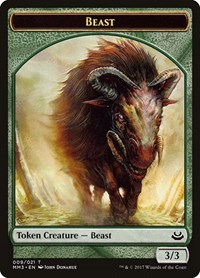 Beast Token (009), Modern Masters 2017