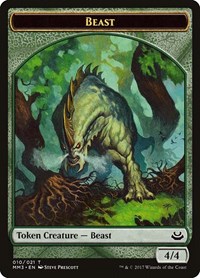 Beast Token (010), Modern Masters 2017