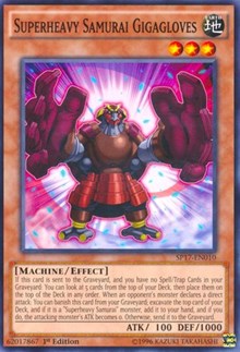 Superheavy Samurai Gigagloves (Starfoil)