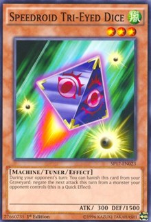 Speedroid Tri-Eyed Dice (Starfoil)