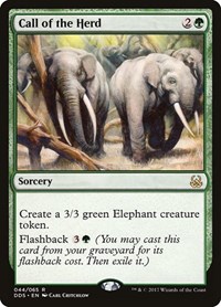 Call of the Herd, Duel Decks: Mind vs. Might
