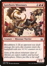 Gorehorn Minotaurs, Duel Decks: Mind vs. Might