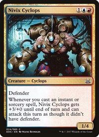 Nivix Cyclops, Duel Decks: Mind vs. Might