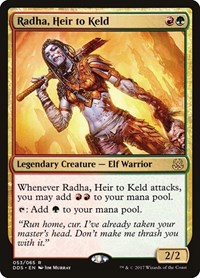 Radha, Heir to Keld, Duel Decks: Mind vs. Might