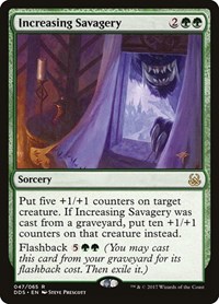 Increasing Savagery, Duel Decks: Mind vs. Might