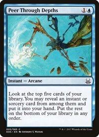 Peer Through Depths, Duel Decks: Mind vs. Might