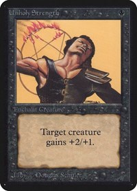 Unholy Strength, Alpha Edition