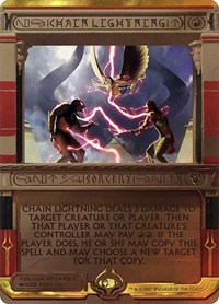 Chain Lightning, Masterpiece Series: Amonkhet Invocations