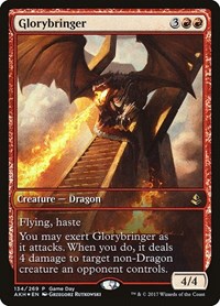 Glorybringer, Game Day & Store Championship Promos