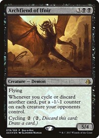 Archfiend of Ifnir, Buy-A-Box Promos