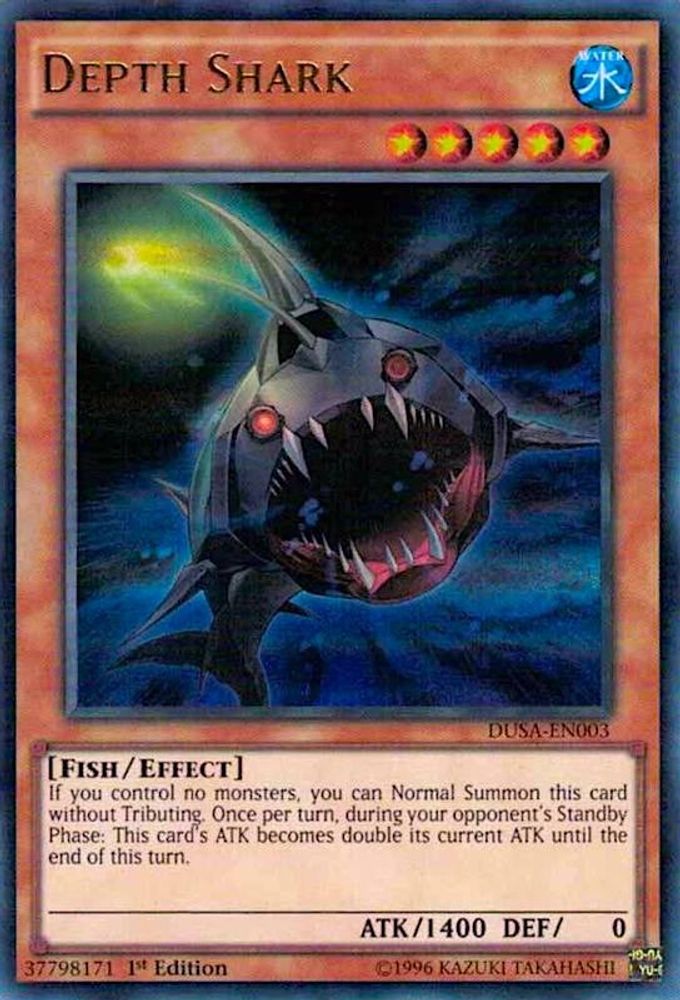 Depth Shark, 1st-edition, front