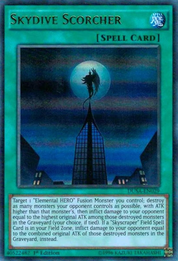 Skydive Scorcher, 1st-edition, front