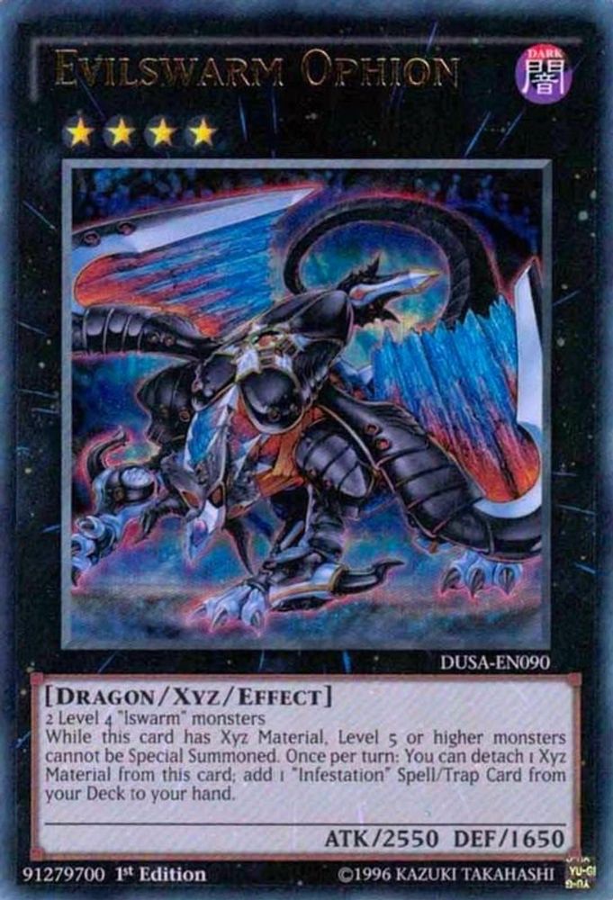 Evilswarm Ophion, 1st-edition, front