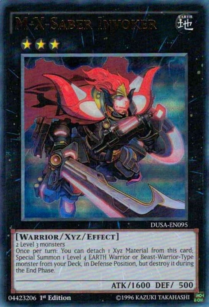 M-X-Saber Invoker, 1st-edition, front