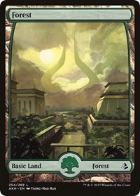 Forest (254) - Full Art, Amonkhet