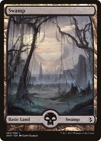 Swamp (252) - Full Art, Amonkhet