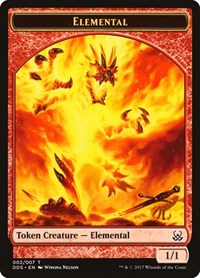 Elemental Token, Duel Decks: Mind vs. Might