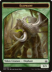 Elephant Token, Duel Decks: Mind vs. Might