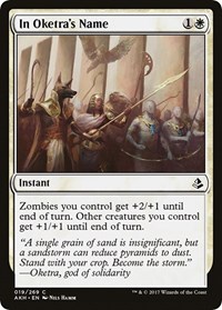 In Oketra's Name, Amonkhet