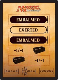 Punch Card Token, Amonkhet