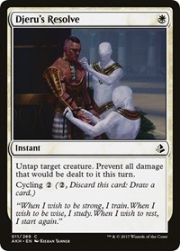 Djeru's Resolve, Amonkhet