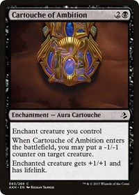 Cartouche of Ambition, Amonkhet