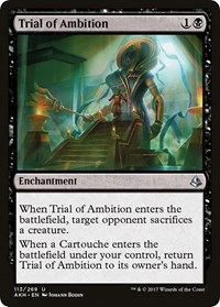 Trial of Ambition, Amonkhet