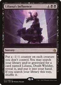 Liliana's Influence, Amonkhet
