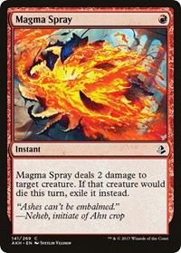 Magma Spray, Amonkhet