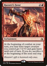 Hazoret's Favor, Amonkhet