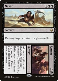 Never // Return, Amonkhet