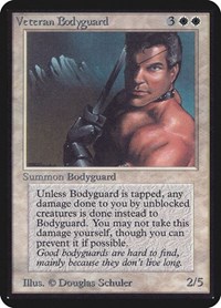 Veteran Bodyguard, Alpha Edition