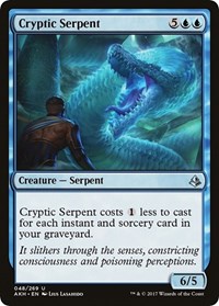 Cryptic Serpent, Amonkhet