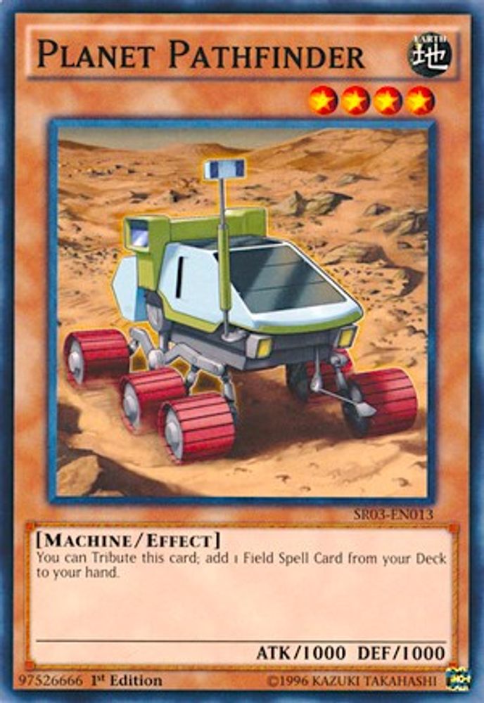 Planet Pathfinder, 1st-edition, front