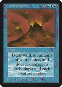 Volcanic Eruption, Alpha Edition