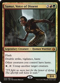 Samut, Voice of Dissent, Amonkhet
