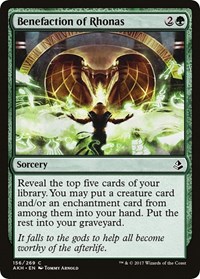 Benefaction of Rhonas, Amonkhet