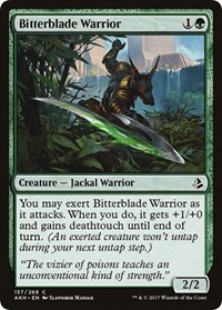 Bitterblade Warrior, Amonkhet
