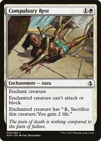 Compulsory Rest, Amonkhet