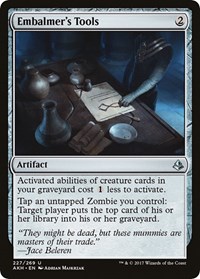 Embalmer's Tools, Amonkhet