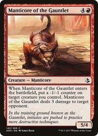 Manticore of the Gauntlet, Amonkhet