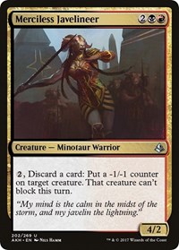 Merciless Javelineer, Amonkhet