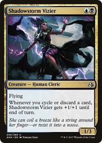 Shadowstorm Vizier, Amonkhet