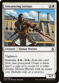 Unwavering Initiate, Amonkhet