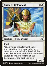 Vizier of Deferment, Amonkhet