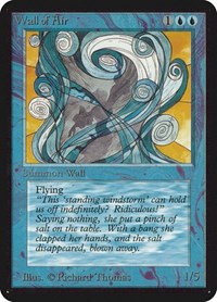 Wall of Air, Alpha Edition