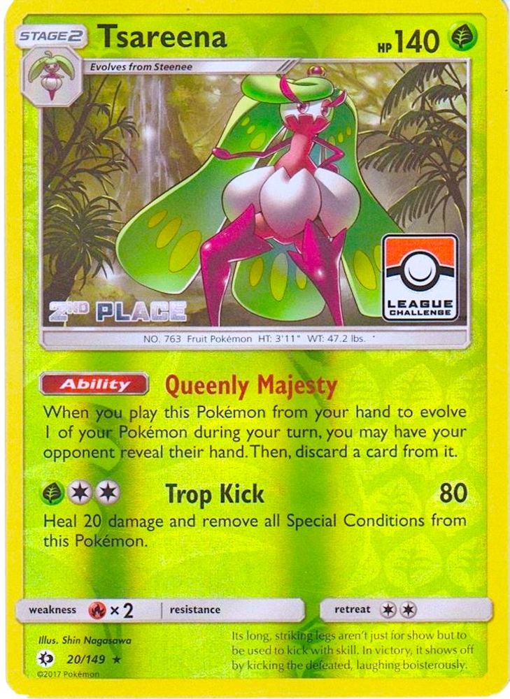 Tsareena - 20/149 (League Challenge) [2nd Place]