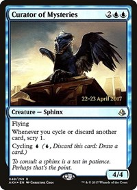 Curator of Mysteries, Prerelease Cards